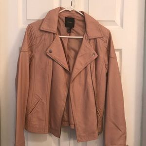Pink Forever 21 Moto Jacket